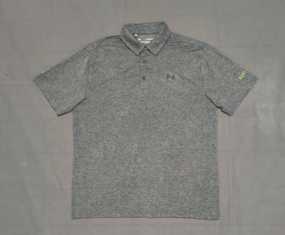 Under Armour Men Sport Gray Polo T Shirt – Preloved Labels (view 2)