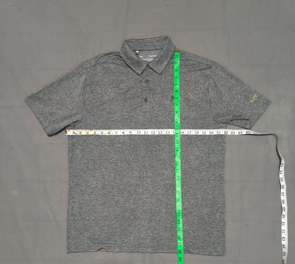 Under Armour Men Sport Gray Polo T Shirt – Preloved Labels (view 4)