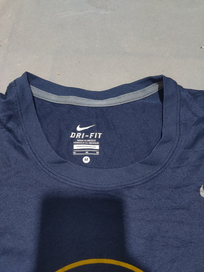 Nike Dri Fit Women Blue Sport T Shirt
