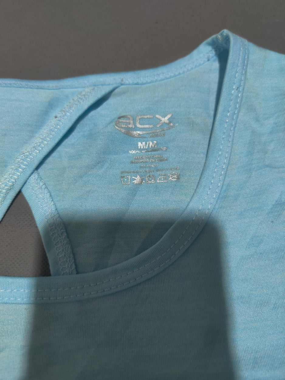 Acx Women Blue Sport T Shirt
