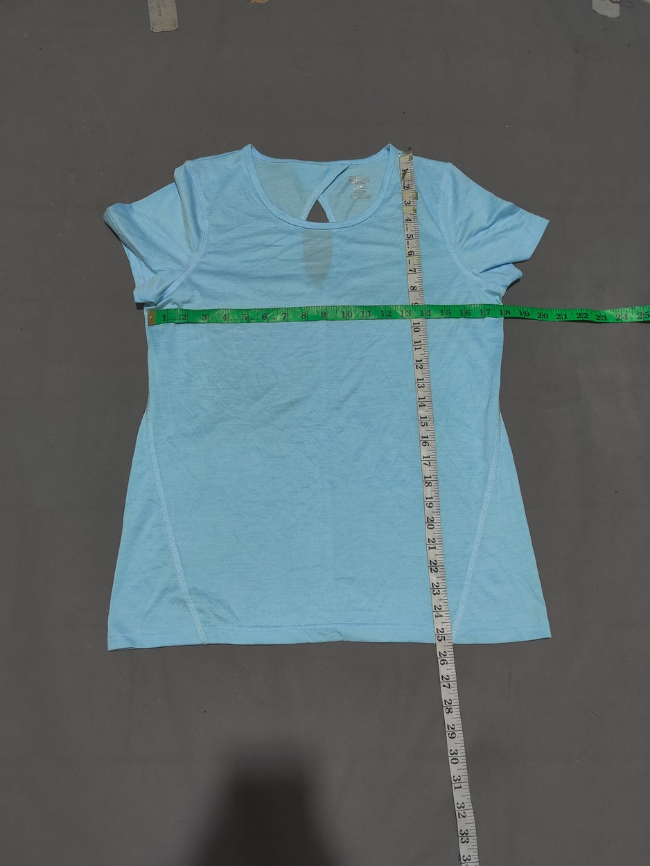 Acx Women Blue Sport T Shirt