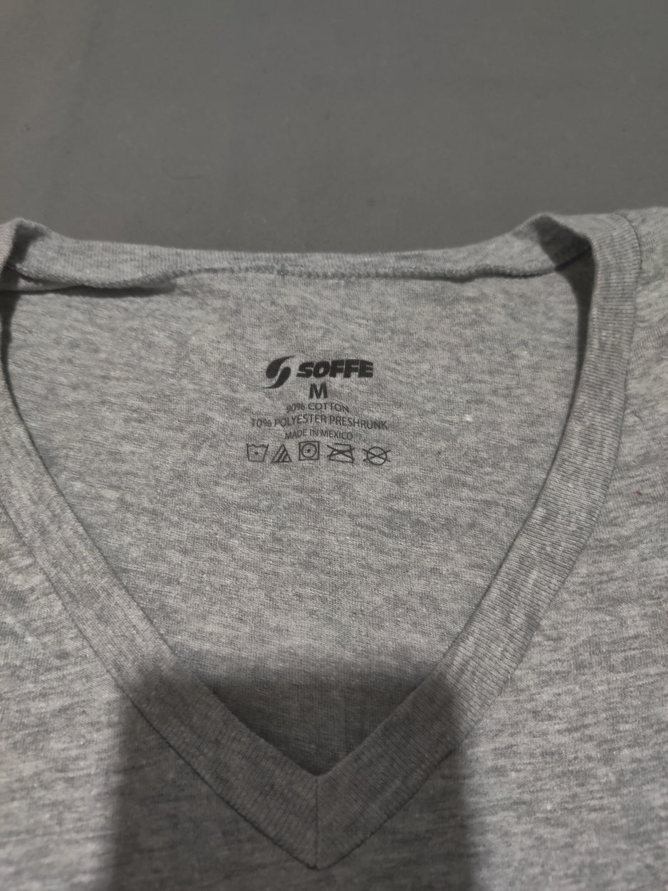 Soffe Women Gray Sport T Shirt