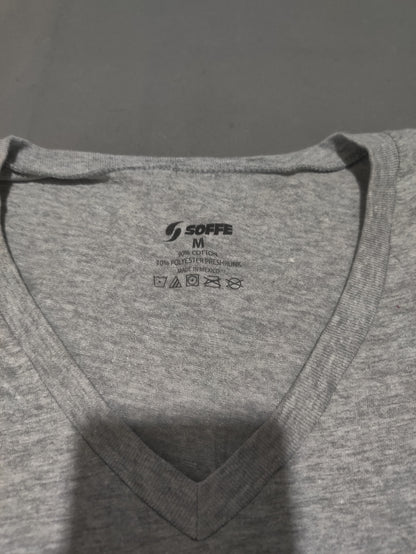Soffe Women Gray Sport T Shirt