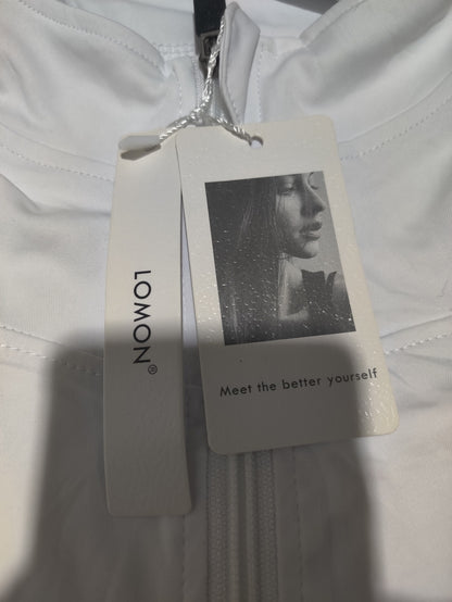 Lomon Women White Sport T Shirt