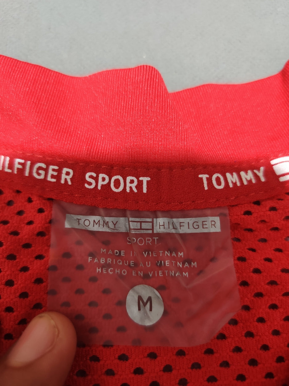 Tommy Hilfiger Women Red Sport T Shirt