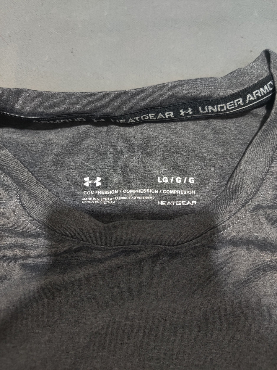 Under Armour Women Gray Sport T Shirt