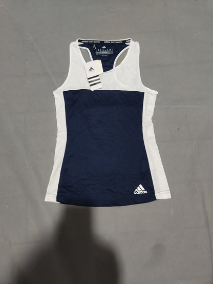 Adidas Women White Sport T Shirt