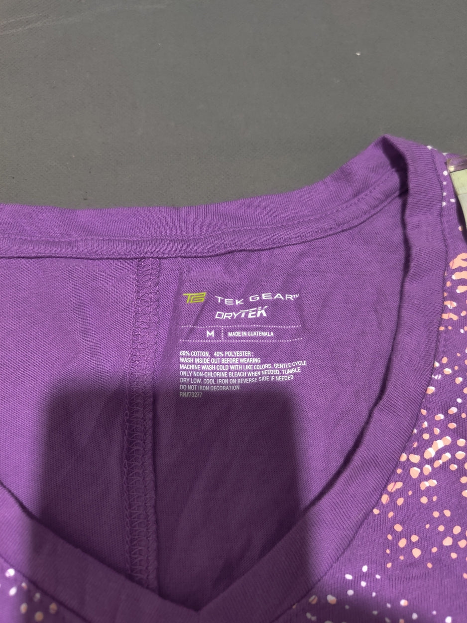 Tek Gear Women Purple Sport T Shirt
