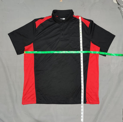 Corner Stone Men Sport Black Polo T Shirt