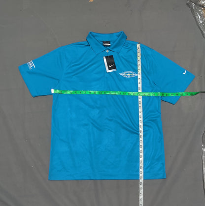 Nike Golf Men Sport Blue Polo T Shirt – Preloved Labels (view 4)