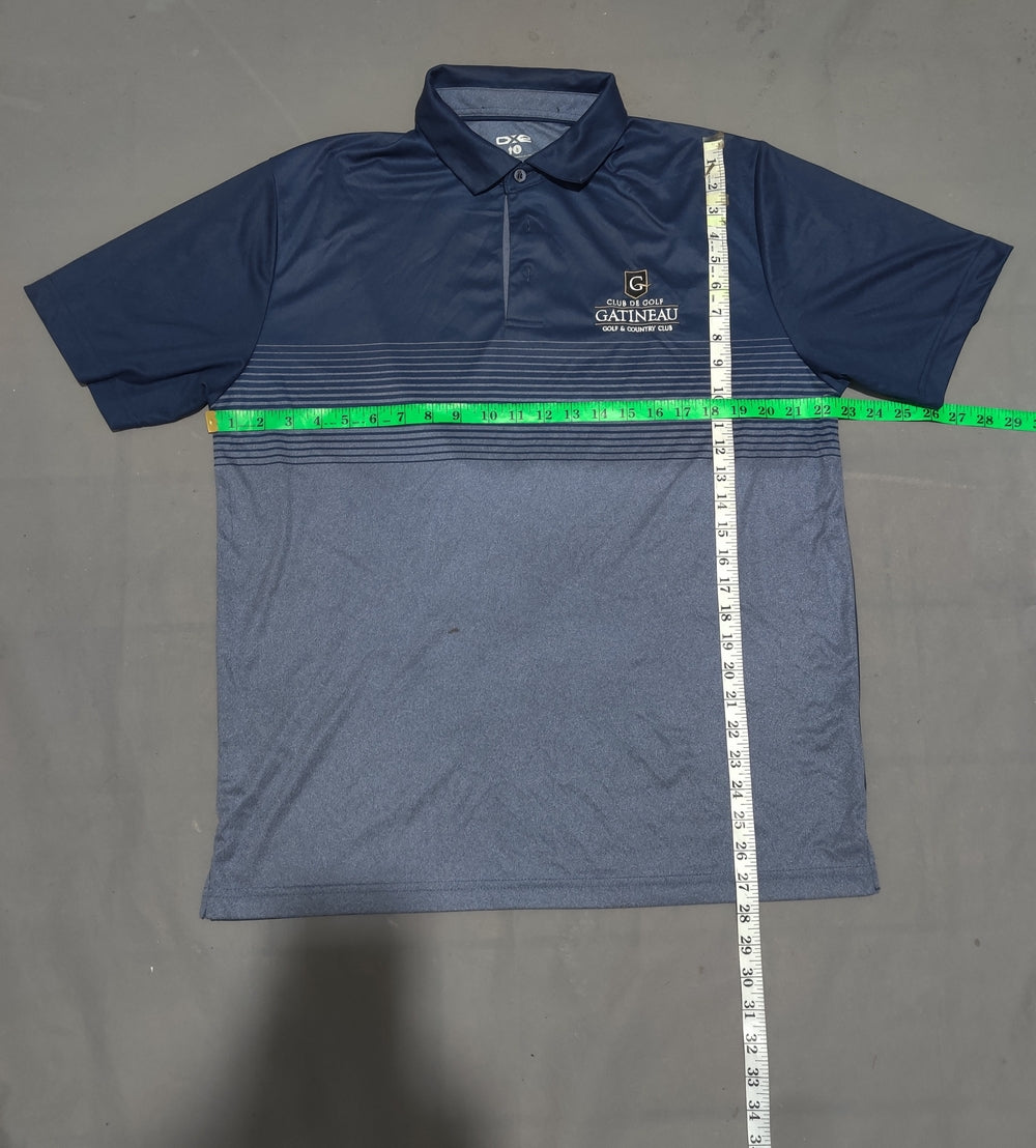 DX2 Men Sport Gray Polo T Shirt