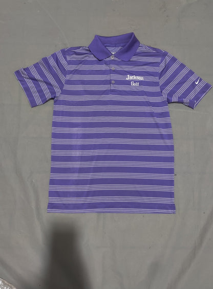 Nike Golf Men Sport Purple Polo T Shirt