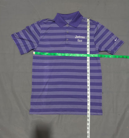 Nike Golf Men Sport Purple Polo T Shirt