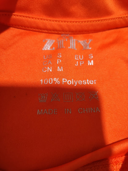 Zity Men Sport Orange T Shirt