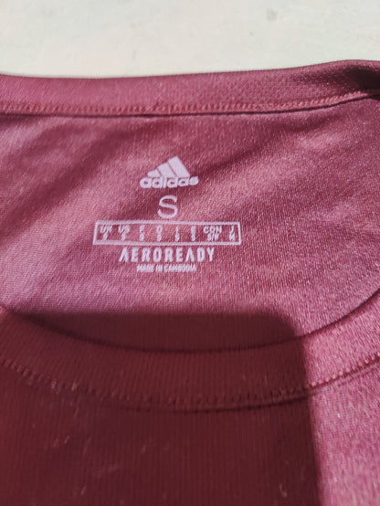Adidas Men Sport Maroon T Shirt