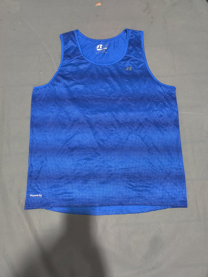 Russell Men Sport Blue T Shirt