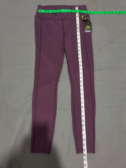 Athletic Works Women Purple Sport Tights