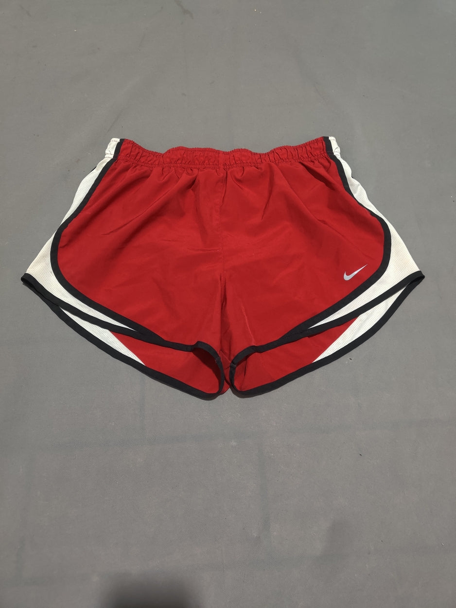 Nike Dri Fit Women Red Sport Short