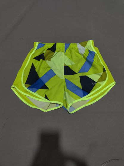 Nike Dri Fit Women Green Sport Short