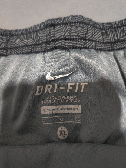 Nike Dri Fit Women Gray Sport Short