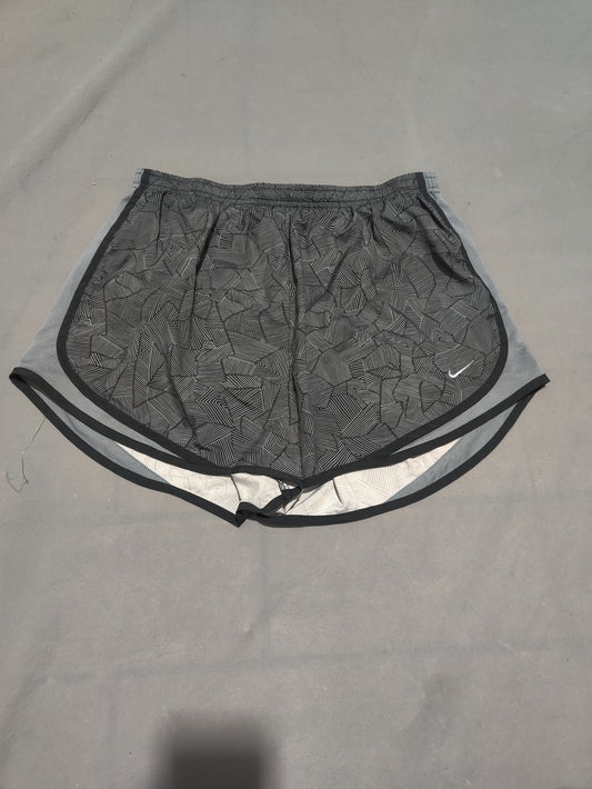 Nike Dri Fit Women Gray Sport Short