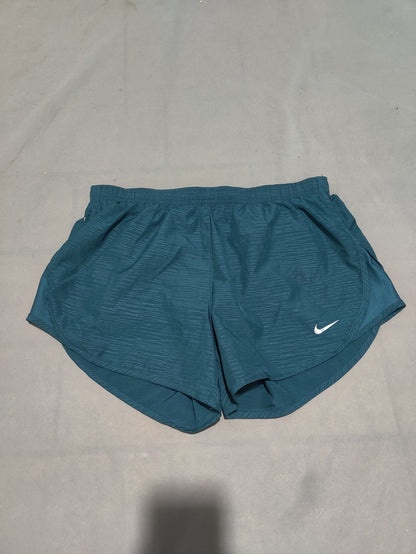 Nike Dri Fit Women Green Sport Short
