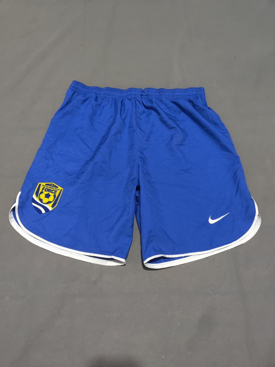 Nike Dri Fit Women Blue Sport Short