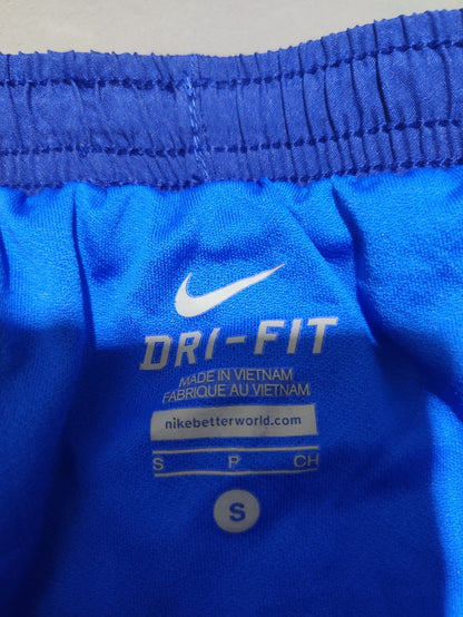 Nike Dri Fit Women Blue Sport Short