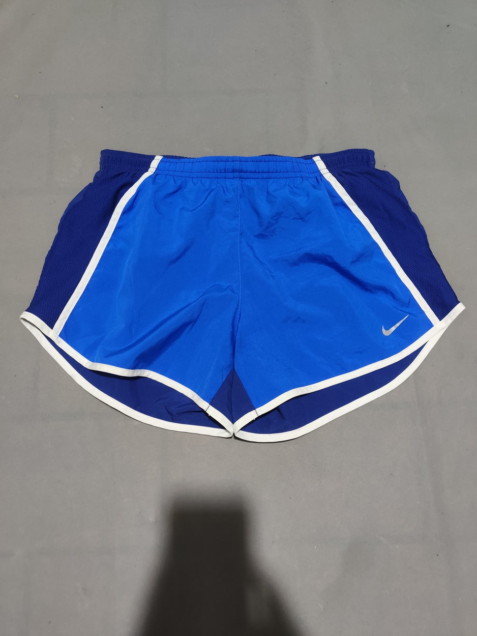 Nike Dri Fit Women Blue Sport Short