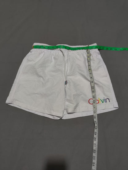 Calvin Klein Women White Sport Short