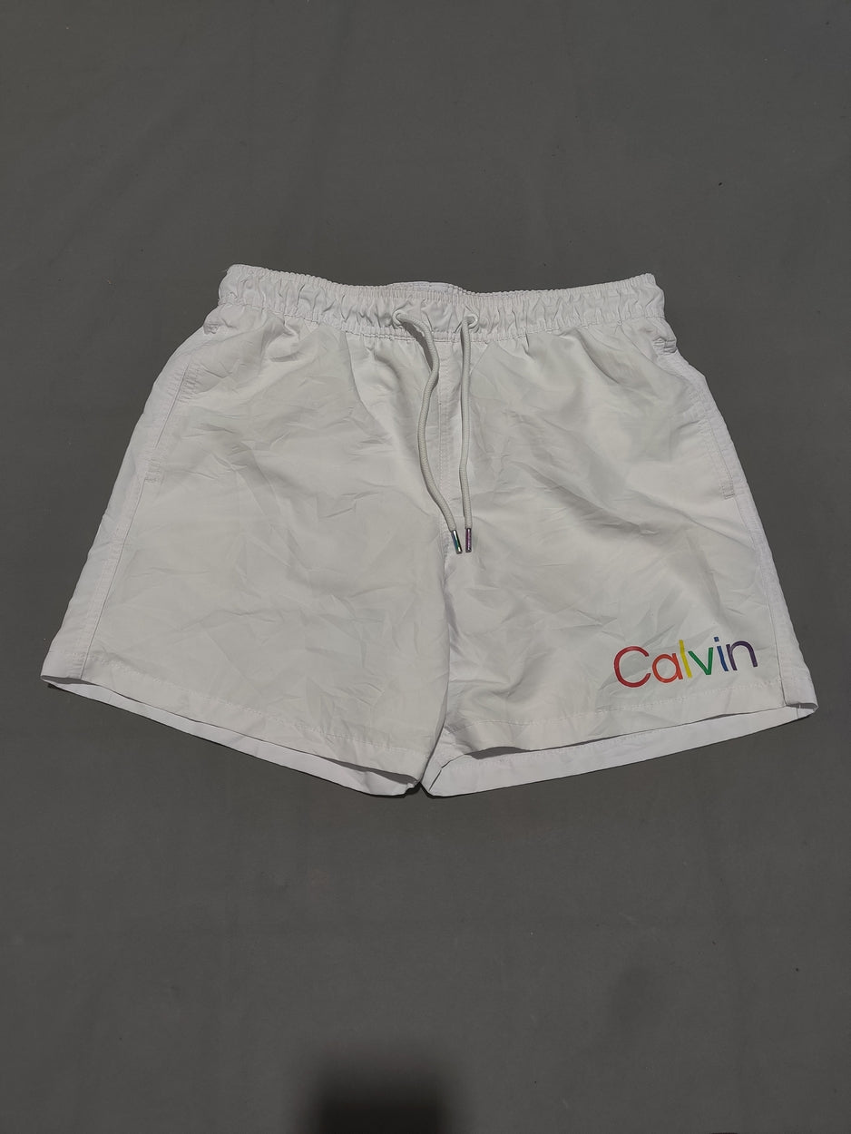 Calvin Klein Women White Sport Short