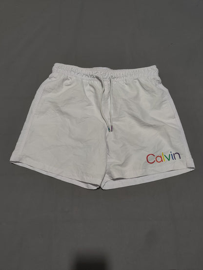 Calvin Klein Women White Sport Short