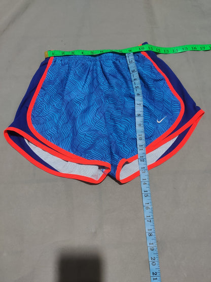 Nike Dri Fit Women Blue Sport Short