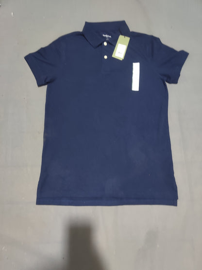 Goodfellow Men Sport Blue Polo T Shirt