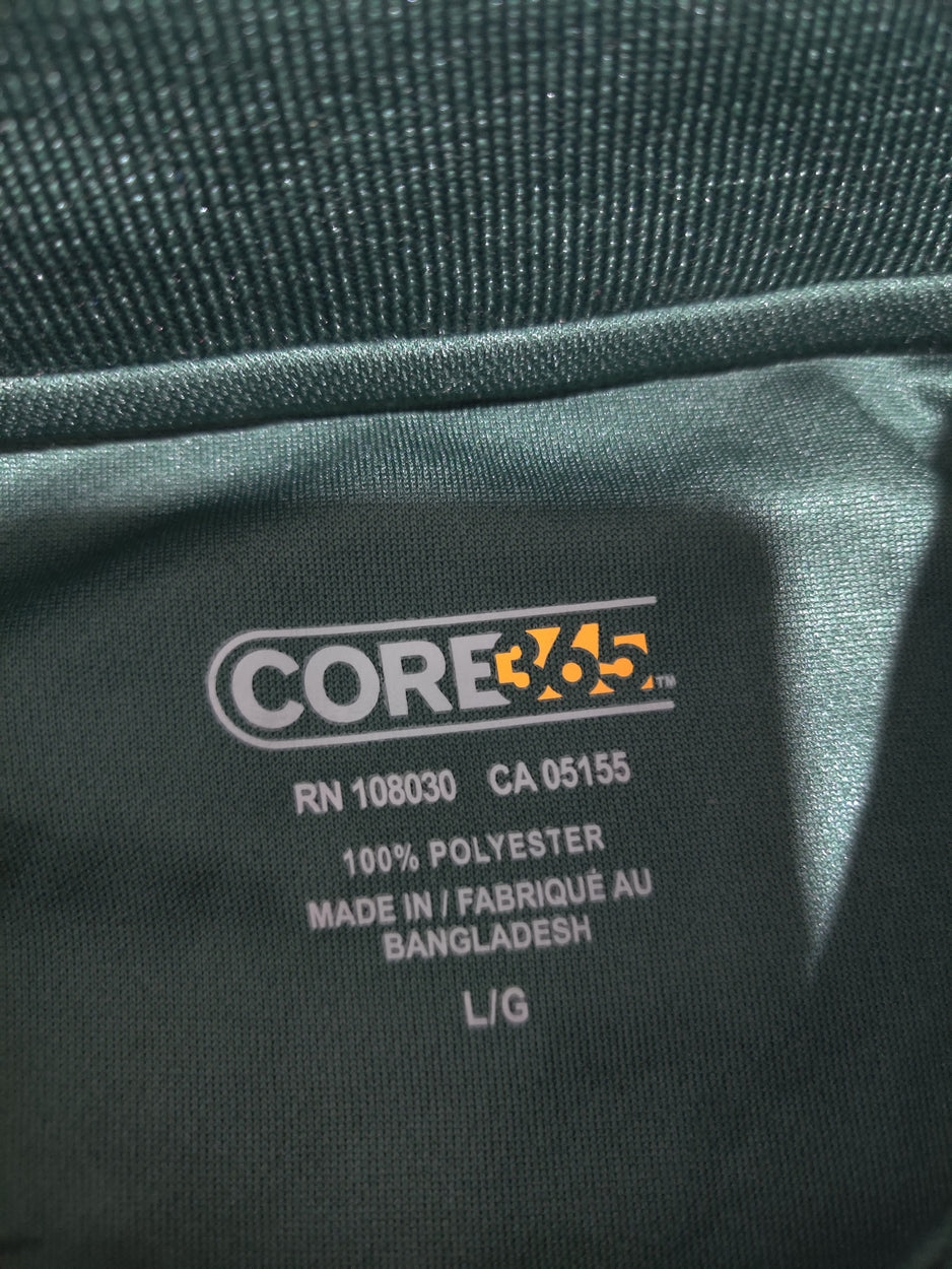 Core 365 Men Sport Green Polo T Shirt