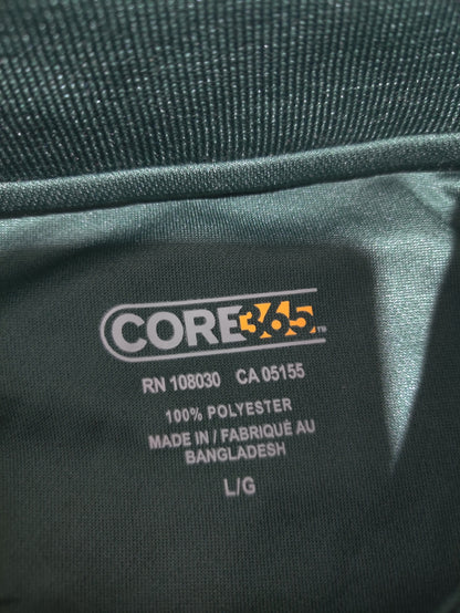 Core 365 Men Sport Green Polo T Shirt