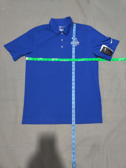 Nike Golf Men Sport Blue Polo T Shirt
