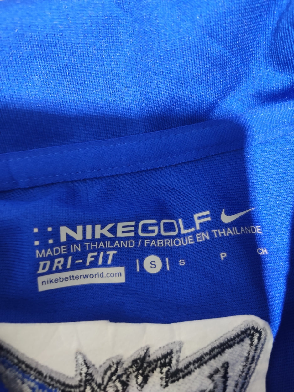 Nike Golf Men Sport Blue Polo T Shirt