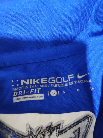 Nike Golf Men Sport Blue Polo T Shirt