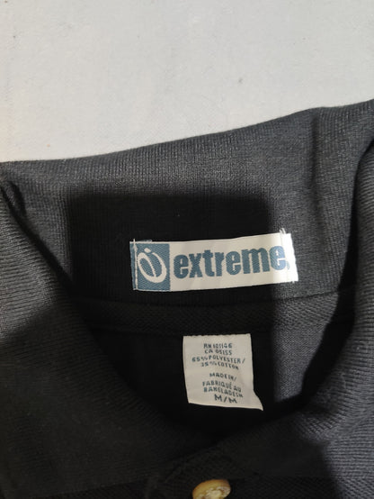 Extreme Men Sport Black Polo T Shirt