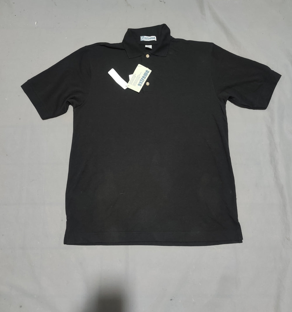 Extreme Men Sport Black Polo T Shirt