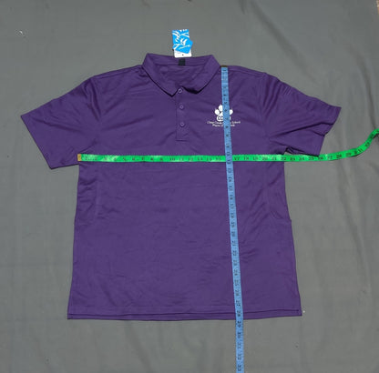 Magcomsen Men Sport Purple Polo T Shirt