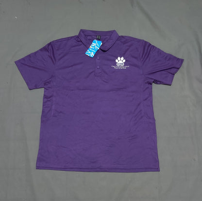 Magcomsen Men Sport Purple Polo T Shirt