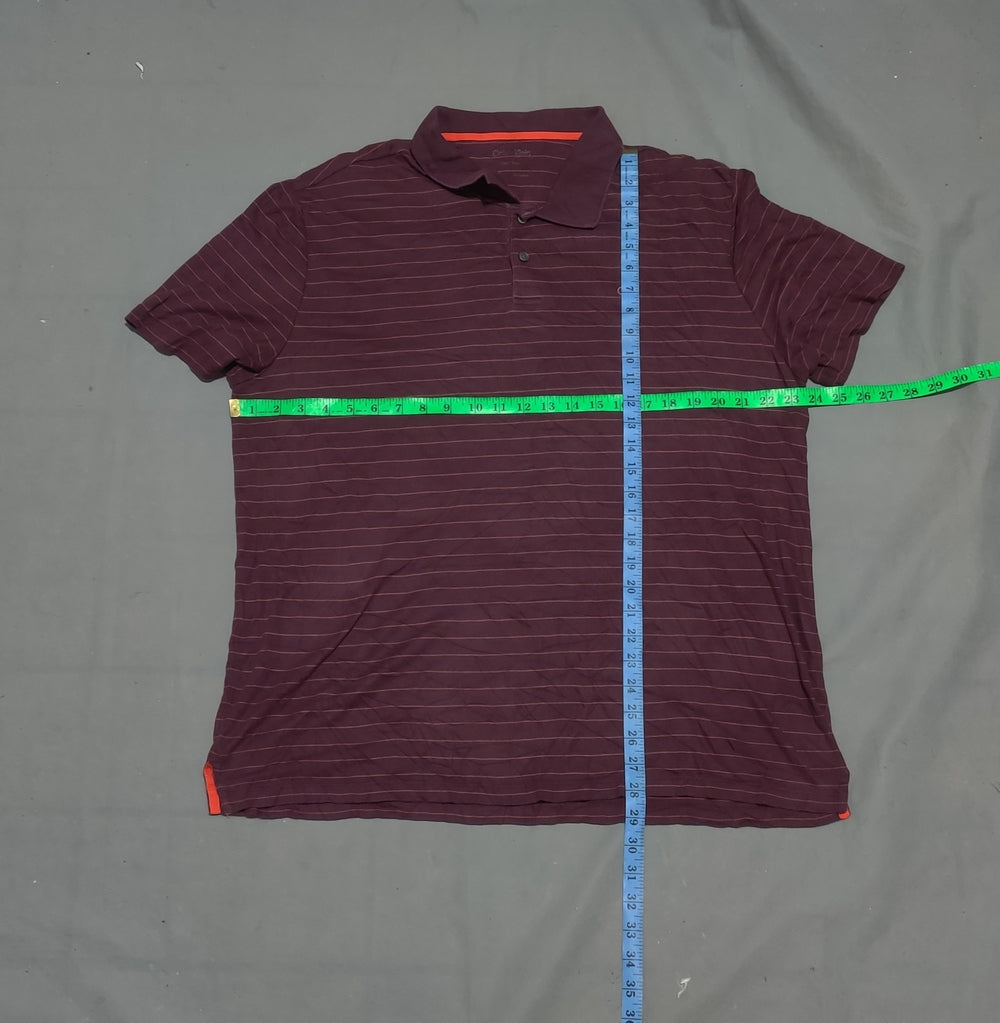 Calvin Klein Men Sport Maroon Polo T Shirt – Preloved Labels (view 4)