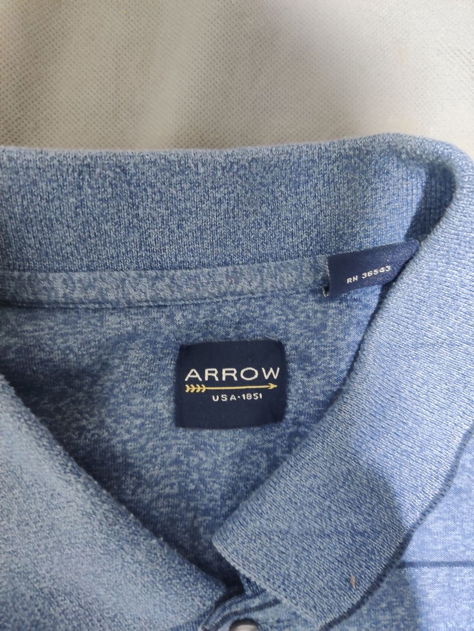 Arrow Men Sport Gray Polo T Shirt