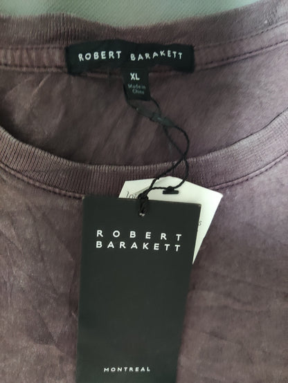 Robert Barakett Men Maroon T Shirt
