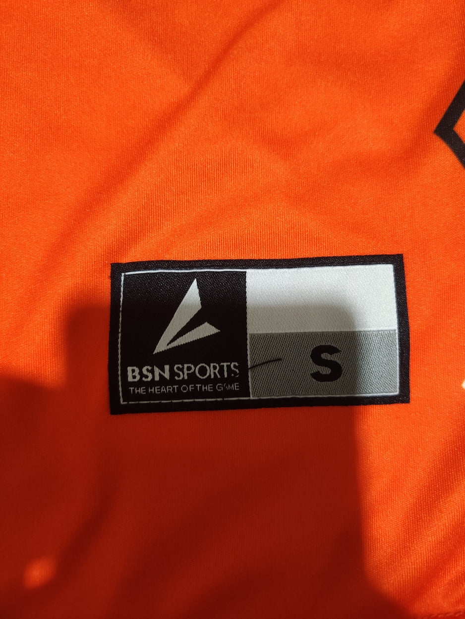 BSN Sport Men Sport Orange Vest T Shirt
