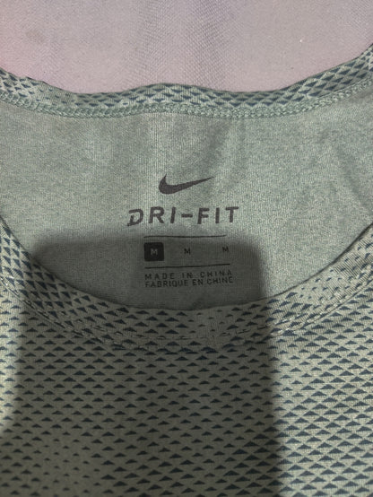 Nike Dri Fit Men Sport Gray Vest T Shirt
