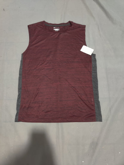 Essential Men Sport Maroon Vest T Shirt