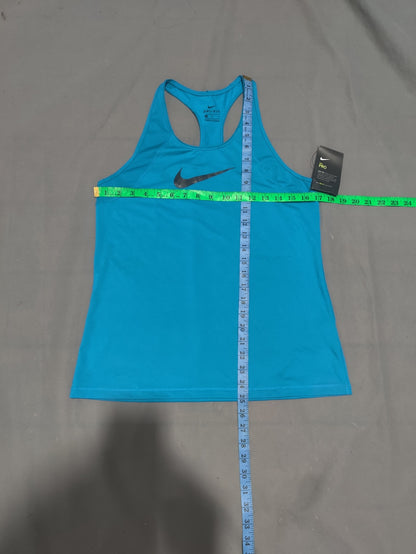 Nike Women Sport Blue Vest T Shirt